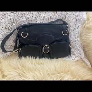 Burberry all leather shoulderbag
